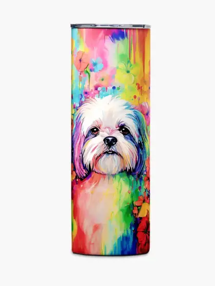 Tumbler 20oz | Colorful Shih Tzu Design